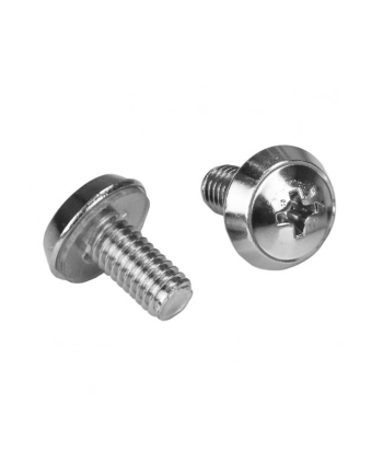 Startech.COM  M6 RACK SCREWS AND M6 CAGE NUTS - M6 NUTS AND SCREWS - 20 PACK - RACK SCREWS AND NUTS (CABSCRWM620) nr 2