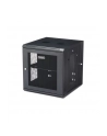 Startech.COM  12U WALL-MOUNT SERVER RACK CABINET - 24 IN. DEEP - HINGED - STATIVINDELUKKEKABINET - 12U (RK1224WALHM) - nr 11