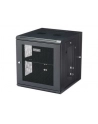 Startech.COM  12U WALL-MOUNT SERVER RACK CABINET - 24 IN. DEEP - HINGED - STATIVINDELUKKEKABINET - 12U (RK1224WALHM) - nr 2