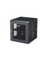 Startech.COM  12U WALL-MOUNT SERVER RACK CABINET - 24 IN. DEEP - HINGED - STATIVINDELUKKEKABINET - 12U (RK1224WALHM) - nr 37