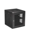 Startech.COM  12U WALL-MOUNT SERVER RACK CABINET - 24 IN. DEEP - HINGED - STATIVINDELUKKEKABINET - 12U (RK1224WALHM) - nr 3
