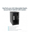 Startech.com 22U Rack Cabinet (RK2236BKF) - nr 17