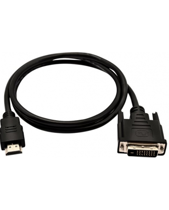 V7 Kabel V7 DVI HDMI, 1m, Czarny (V7HDMIDVID-01M-1E)