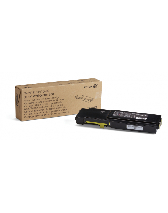 Xerox Żółty Toner do 2000 Stron (106R02247) główny