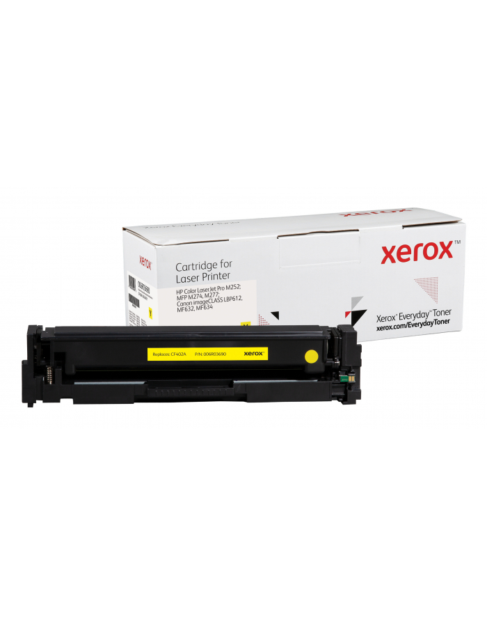 Xerox - yellow - compatible - toner cartridge (alternative for: HP CF402A Canon CRG-045Y) - Toner laserowy Żółty (006R03690) główny