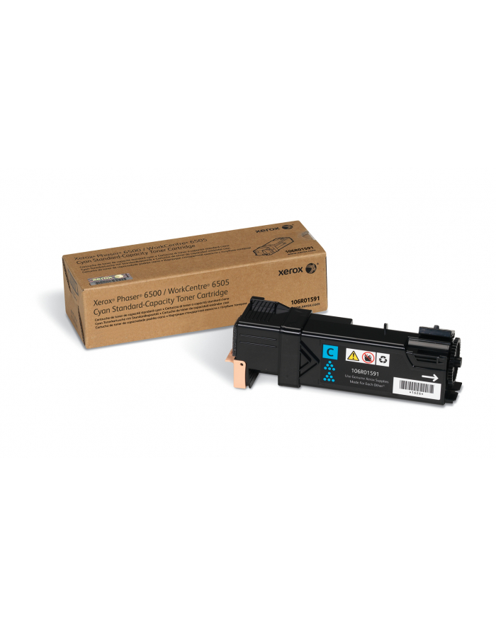 Xerox Toner - Toner laserowy Cyjan (106R01591) główny