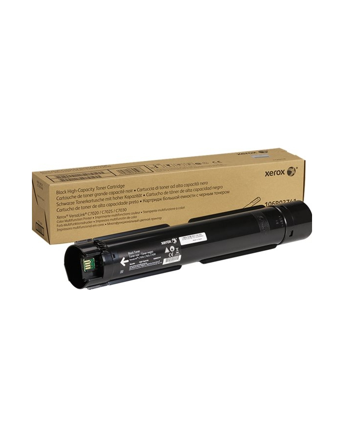 Xerox - høj kapacitet - sort - original - tonerpatron - Toner laserowy Czarny (106R03741) główny