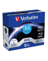 Verbatim 1x5 M-Disc BD-R Blu-Ray 100GB 4x Speed inkjet print (43834) - nr 26