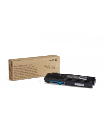 Xerox - høj kapacitet - Toner laserowy Cyjan (106R02744) nr 1