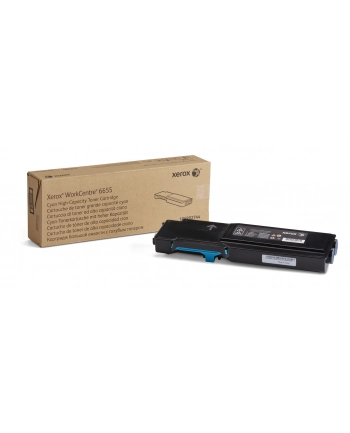 Xerox - høj kapacitet - Toner laserowy Cyjan (106R02744) nr 2
