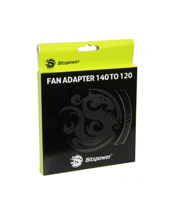 bitspower Adapter 140 / 120mm - czarny (BP-FA140120-BK) nr 1