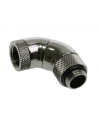 Bitspower adapter obrotowy 90° G1/4 na IG1/4'' Triple Black Sparkle BP-BS90R3D - nr 1