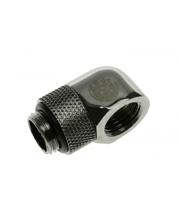 Bitspower adapter obrotowy 90° G1/4'' na IG1/4'' Black Sparkle BP-BS90R nr 1