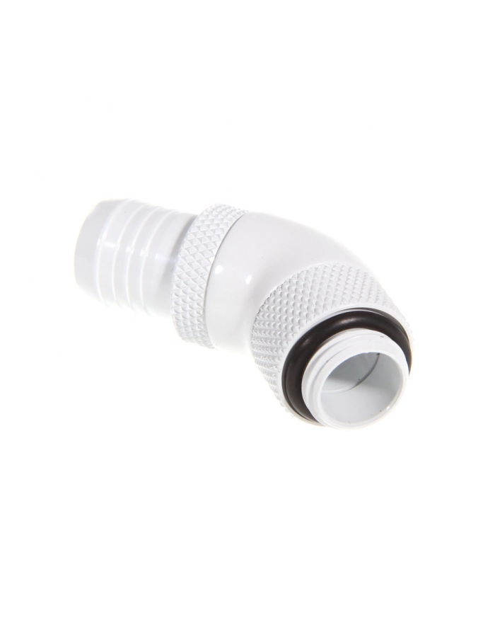 bitspower Mocowanie 45 Stopni 1/4 do ID 13mm - obrotowy, biały (BP-DW45R2I) główny