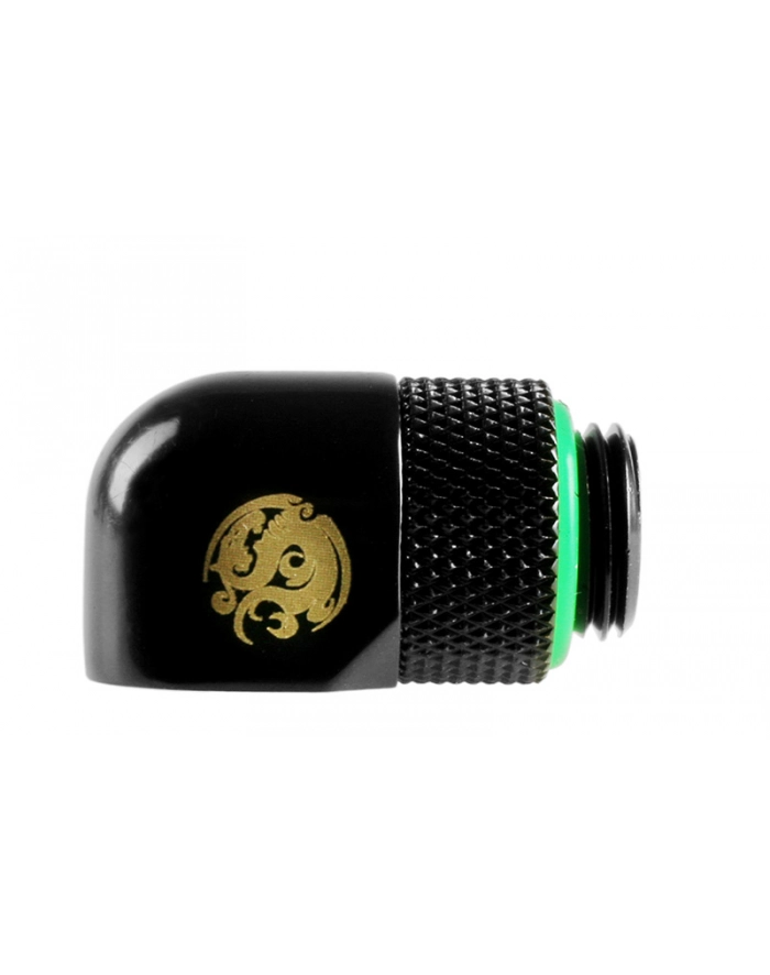 Bitspower adapter obrotowy 90° G1/4'' na IG1/4'' Matt Black BP-MB90R główny