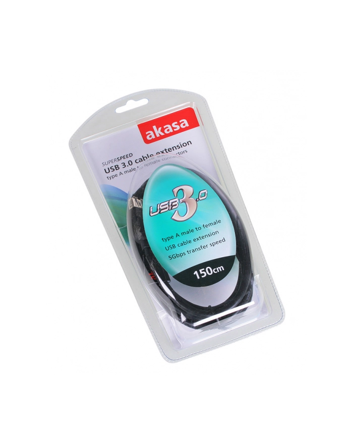 Akasa USB 3.0 cable Ext (AK-CBUB02-15BK) główny
