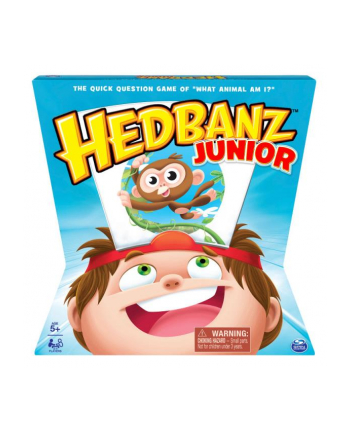 Hedbanz Junior Kim jestem? gra towarzyska 6060916 Spin Master