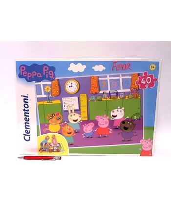 Clementoni Puzzle 40el podłogowe Świnka Peppa 25458