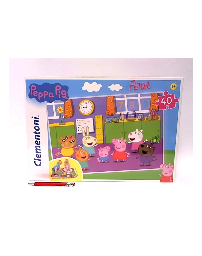 Clementoni Puzzle 40el podłogowe Świnka Peppa 25458 główny