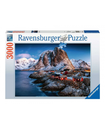 Puzzle 3000el Hamnoy, Lofoty 170814  RAVENSBURGER nr 1