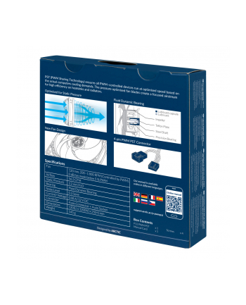 Arctic P12 PWM PST Czarny 120mm (ACFAN00120A)