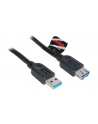 Akasa USB 3.0 cable Ext (AK-CBUB02-15BK) - nr 1