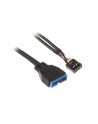 Akasa ADAPTER WEWNĘTRZNY Z USB 3.0 NA USB 2.0 (AK-CBUB19-10BK) - nr 7