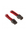 BitFenix 6-Pin PCIe 45cm - czarno czerwony BFA-MSC-6PEG45RKK-RP - nr 1