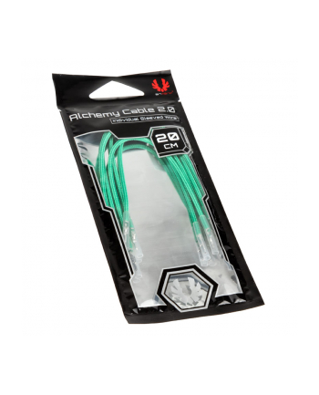 BitFenix Alchemy 2.0 PSU Cable 5x 20cm zielony (BFXALC20CMLGRP)