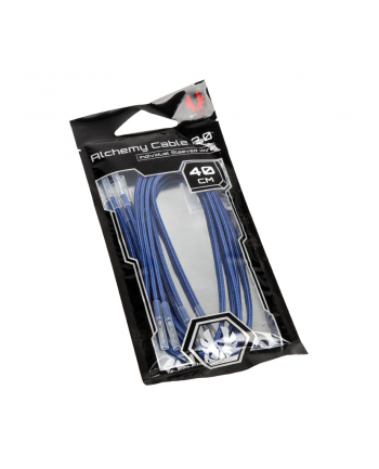 BitFenix Alchemy 2.0 PSU Cable 5x 40cm niebieski (BFXALC40CMLBRP)