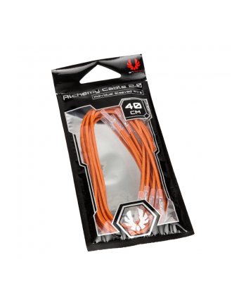 BitFenix Alchemy 2.0 PSU Cable 5x 40cm pomarańczowy (BFXALC40CMLORP)