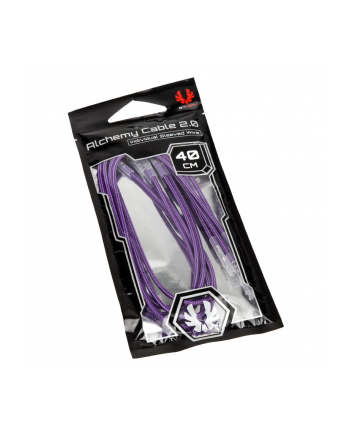 BitFenix Alchemy 2.0 PSU Cable 5x 40cm fioletowy (BFXALC40CMLPRP)