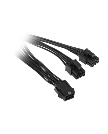 Adapter 6-Pin-PCIe 2x 6-Pin-PCIe Czarny 15cm - ZUAD-766