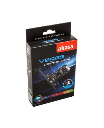 Akasa Kontroler LED Vegas RGB (AKRLD02) nr 1