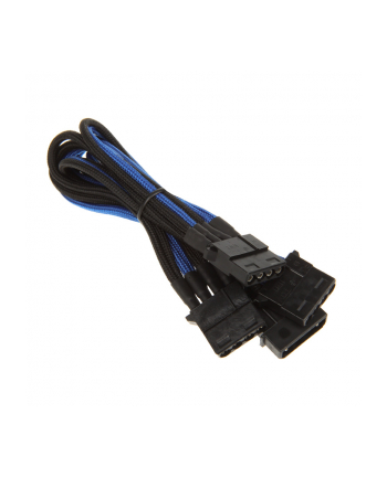 bitfenix Adapter Molex na 3x Molex 55 cm czarno niebieski (BFA-MSC-M3MBKK-RP)