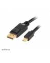 AKASA KABEL  DISPLAYPORT MINI - DISPLAYPORT 2M CZARNY (AK-CBDP22-20BK) AKCBDP2220BK - nr 1