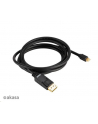 AKASA KABEL  DISPLAYPORT MINI - DISPLAYPORT 2M CZARNY (AK-CBDP22-20BK) AKCBDP2220BK - nr 2