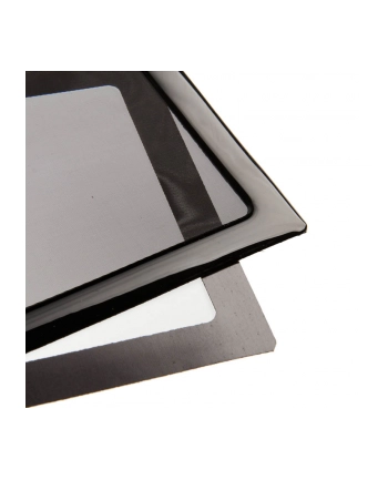 DEMCIFLEX FILTR PRZECIWKURZOWY DO CHŁODNIC 280MM CZARNY 6009801957609 (2x140mm Square black mesh/magn) nr 2