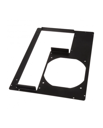 DimasTech Płyta tylna obudowy Micro-ATX 5 gniazd Aluminium Czarny (S0022GB)