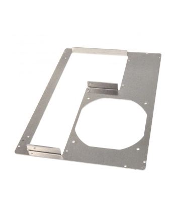 DimasTech Płyta tylna obudowy Micro-ATX 5 gniazd Aluminium (S0022RW)