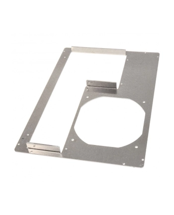 DimasTech Płyta tylna obudowy Micro-ATX 5 gniazd Aluminium (S0022RW)