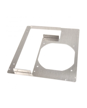 DimasTech Płyta tylna obudowy Mini-ITX 2 gniazd Aluminium (S0026RW)