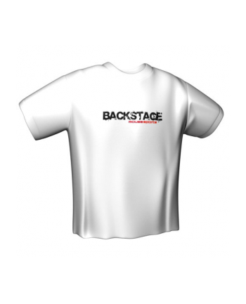 GamersWear MOUSESPORTS BACKSTAGE T-Shirt biała (L) ( 6037-L )