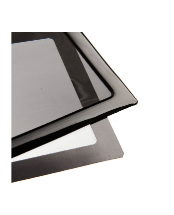 DEMCIFLEX FILTR PRZECIWKURZOWY DO CHŁODNIC 240MM CZARNY 6009801957579 (2x120mm Square black mesh/magn)