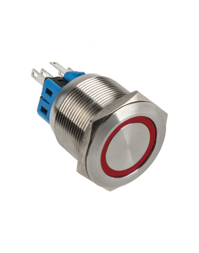 DimasTech Przycisk LED 25mm Czerwony (PD057) główny