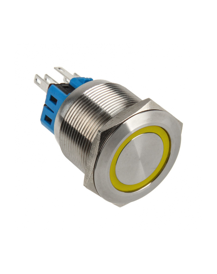 DimasTech Przycisk LED 25mm Żółty (PD060) główny