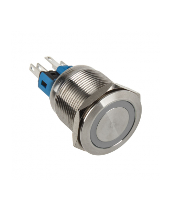 DimasTech Przycisk LED 22mm Biały (PD093)