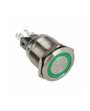 DimasTech Przycisk LED 22mm Zielony (PD098)