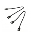 Corsair Kabel Premium z rękawem SATA, czarny 30cm - 2 sztuki - nr 3