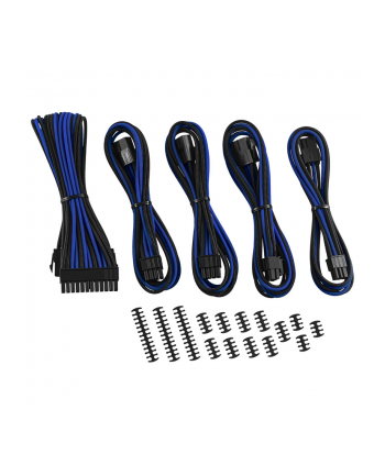 CABLEMOD  KLASYCZNY ZESTAW PRZEDŁUŻACZY KABLI MODMESH - SERIA 8 + 6 - CZARNY / NIEBIESKI  (ZUAD1155)